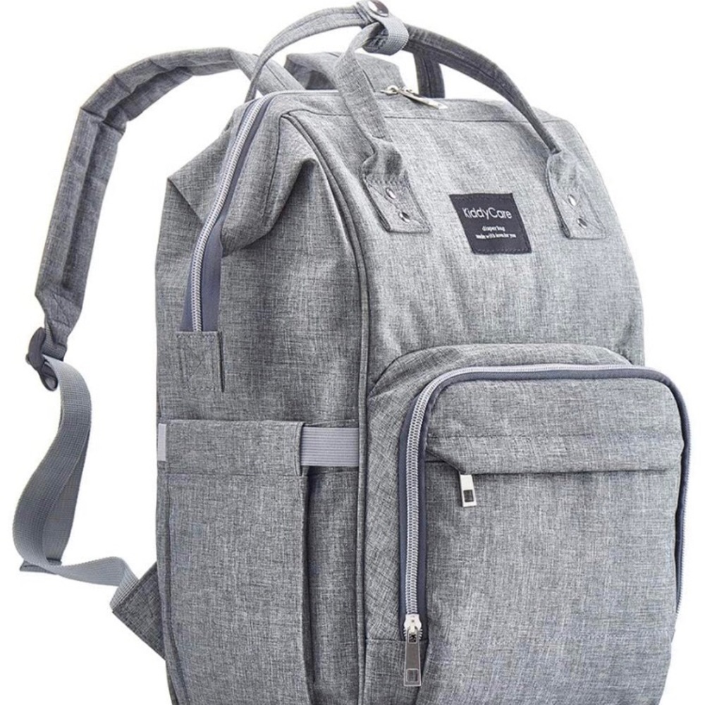 Kiddycare Gray Diaper bag/backpack